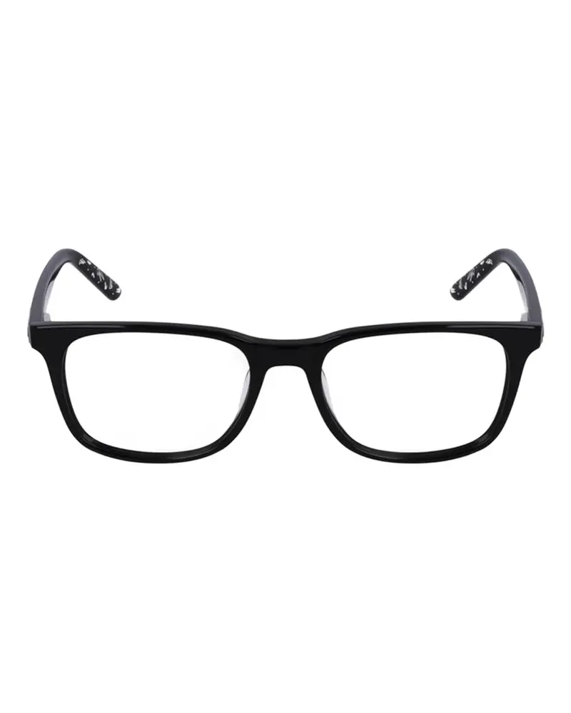 Nike rectangle-frame glasses - Schwarz Schwarz