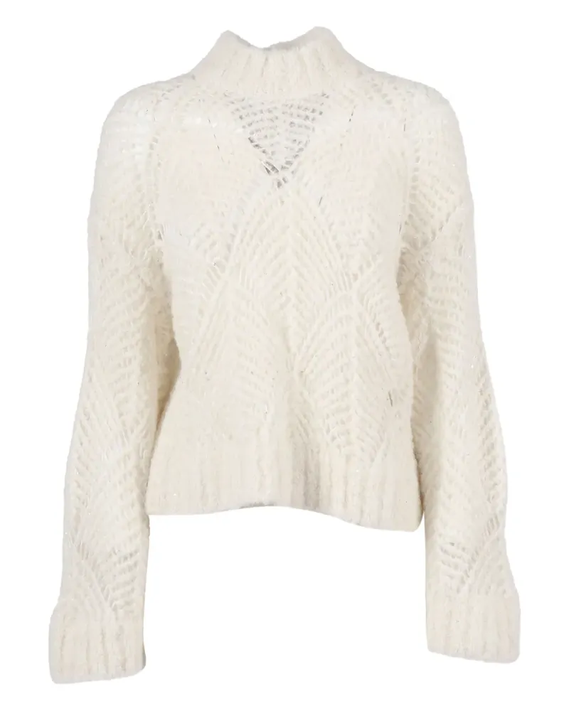 Antonelli Firenze openwork sweater - Nude Nude