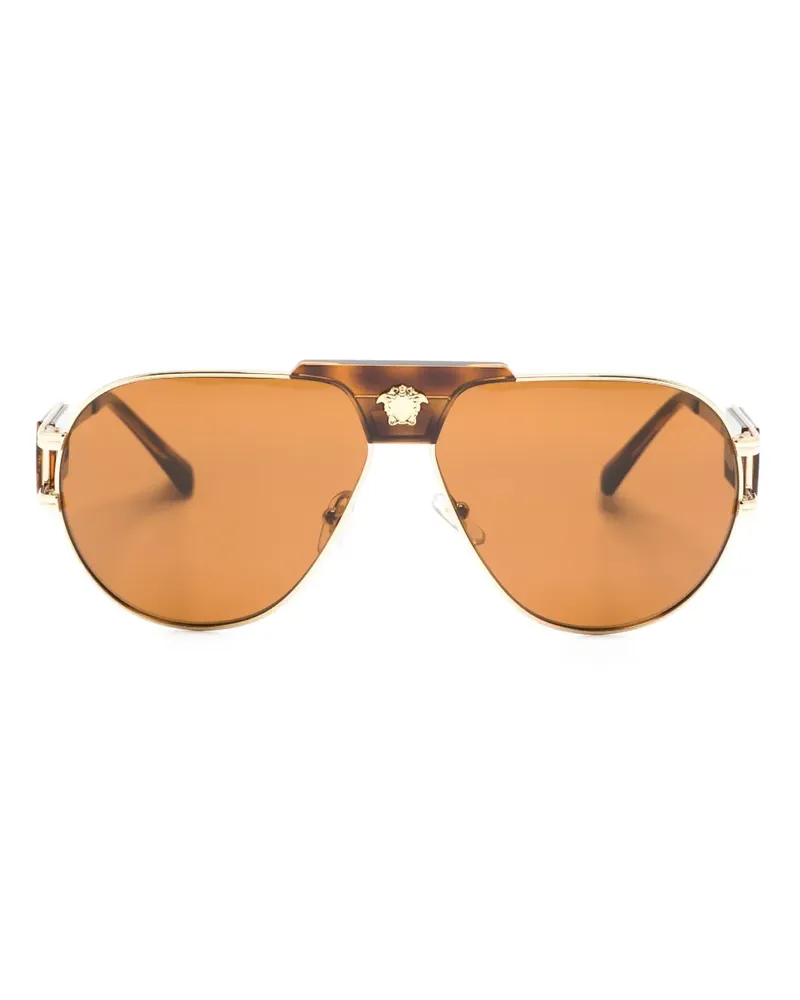 Versace Special Project Pilotenbrille - Gold Gold