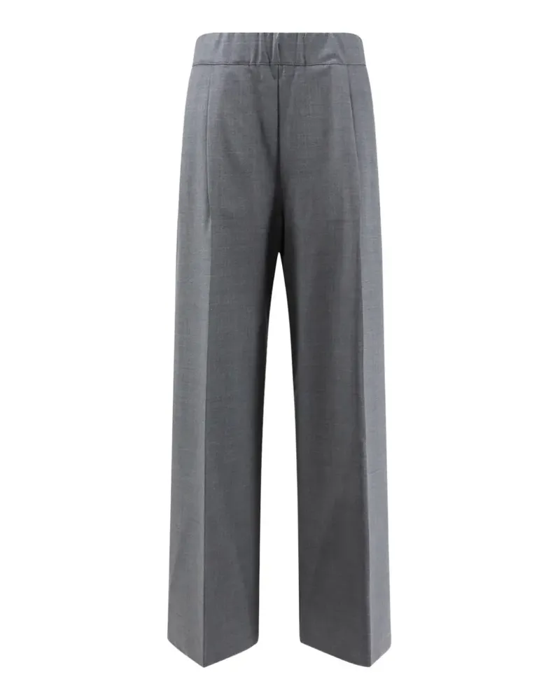 Semicouture Hose mit geradem Bein - Grau Grau