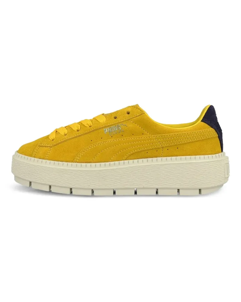 Puma Trace Bold Plateau-Sneakers - Gelb Gelb