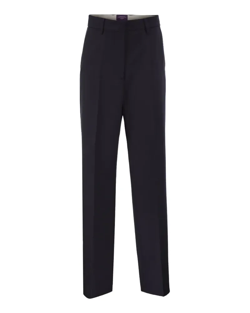 Max Mara tailored virgin wool trousers - Blau Blau