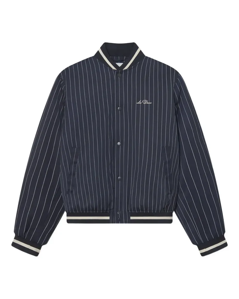 LES DEUX Tech Varsity Bomberjacke - Blau Blau