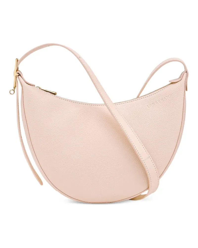 Longchamp Kleine Le Foulonné Umhängetasche - Rosa Rosa