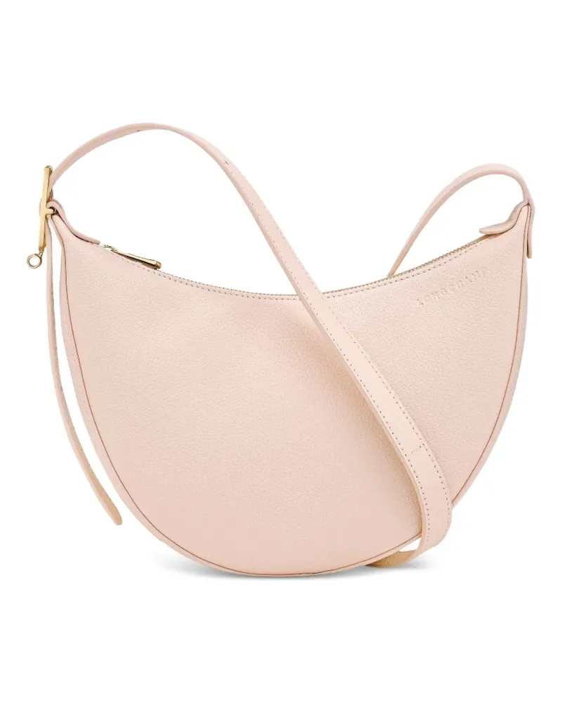 Longchamp Kleine Le Foulonné Umhängetasche - Rosa Rosa