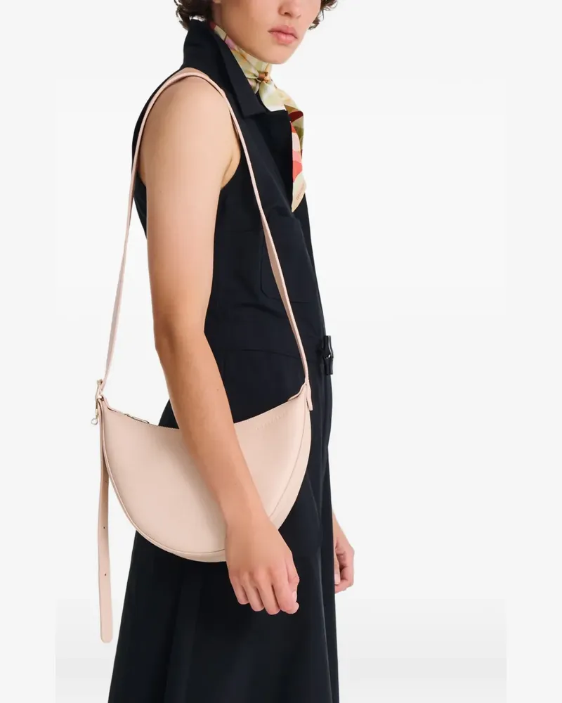 Longchamp Kleine Le Foulonné Umhängetasche - Rosa Rosa