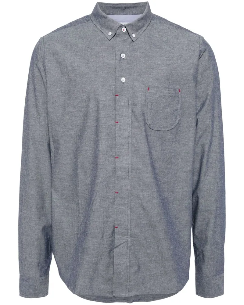 PRIVATE STOCK The Herald Hemd - Blau Blau