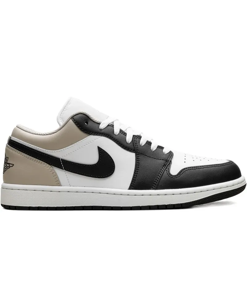 Jordan Air  1 Low "Summit White/Rattan" Sneakers - Schwarz Schwarz