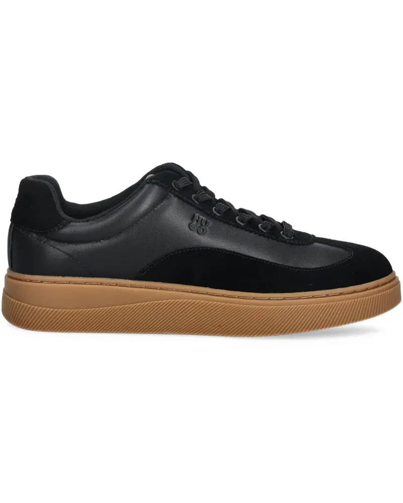 HUGO BOSS lace-up sneakers - Schwarz Schwarz