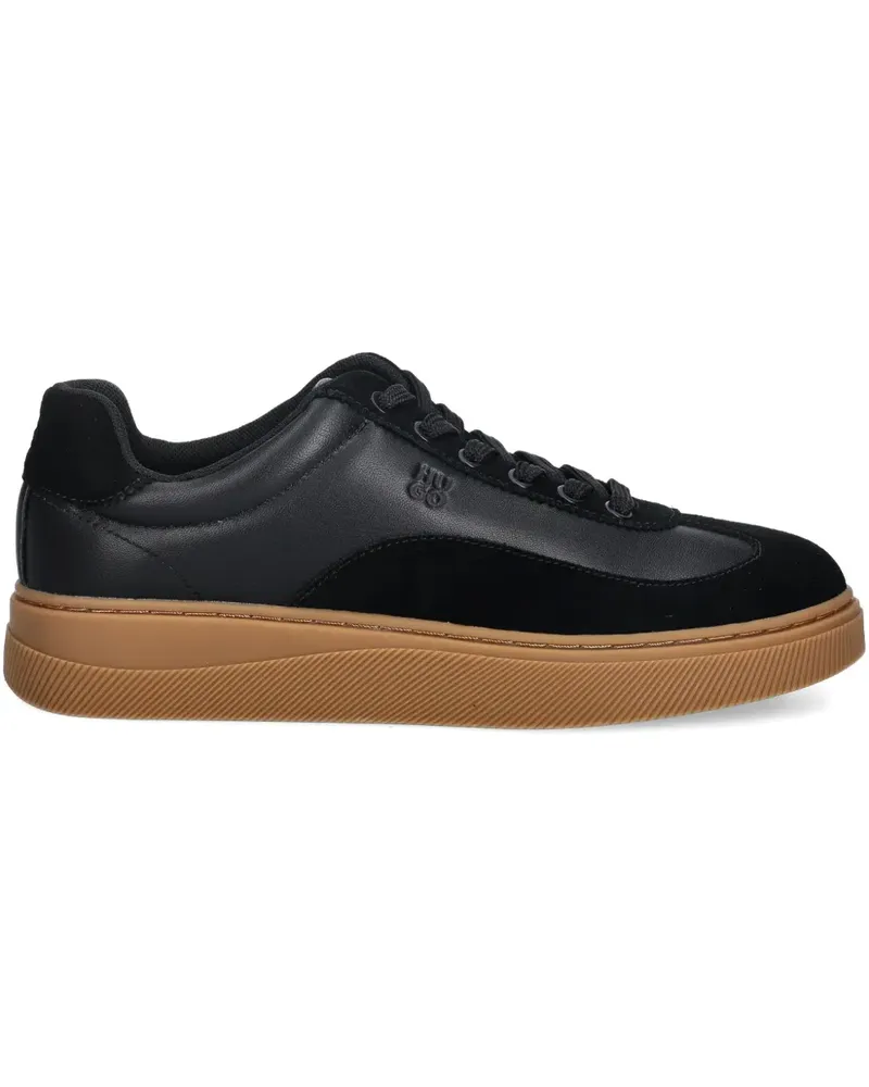 HUGO BOSS lace-up sneakers - Schwarz Schwarz