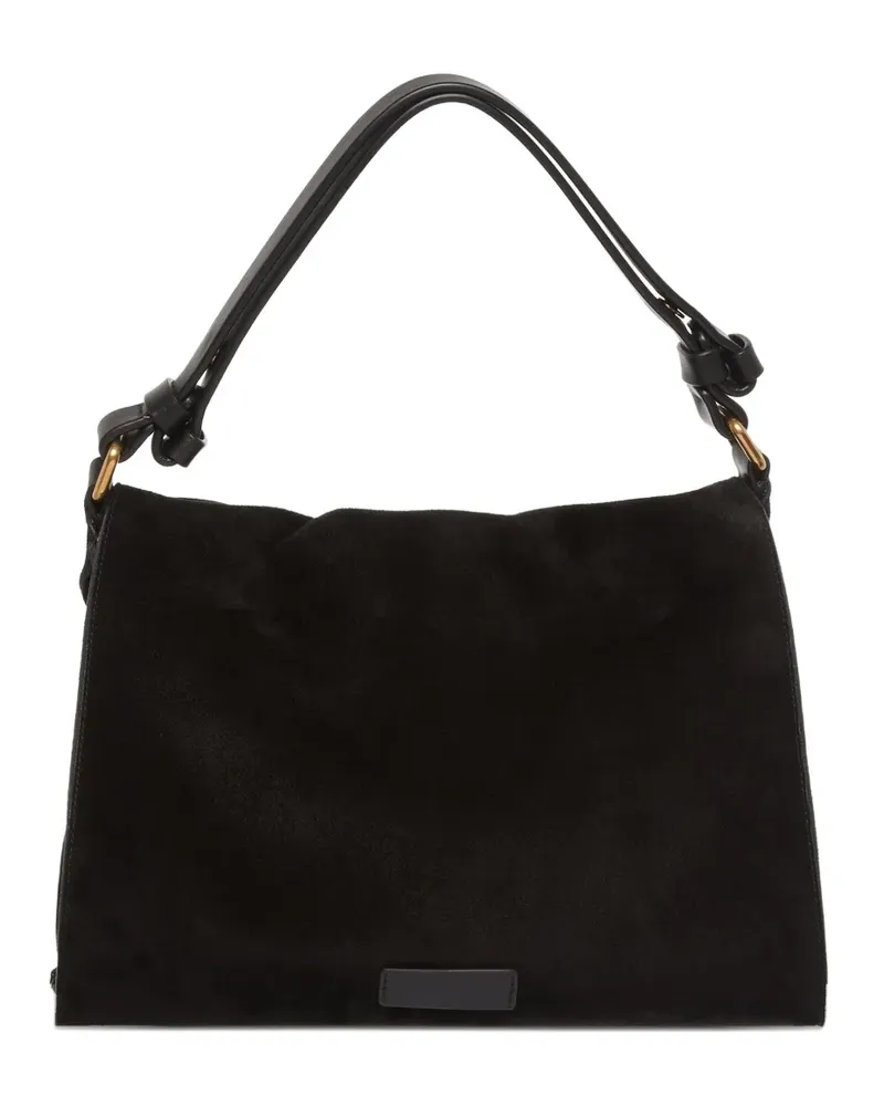Giorgio Armani Schultertasche mit Henkel - Schwarz Schwarz