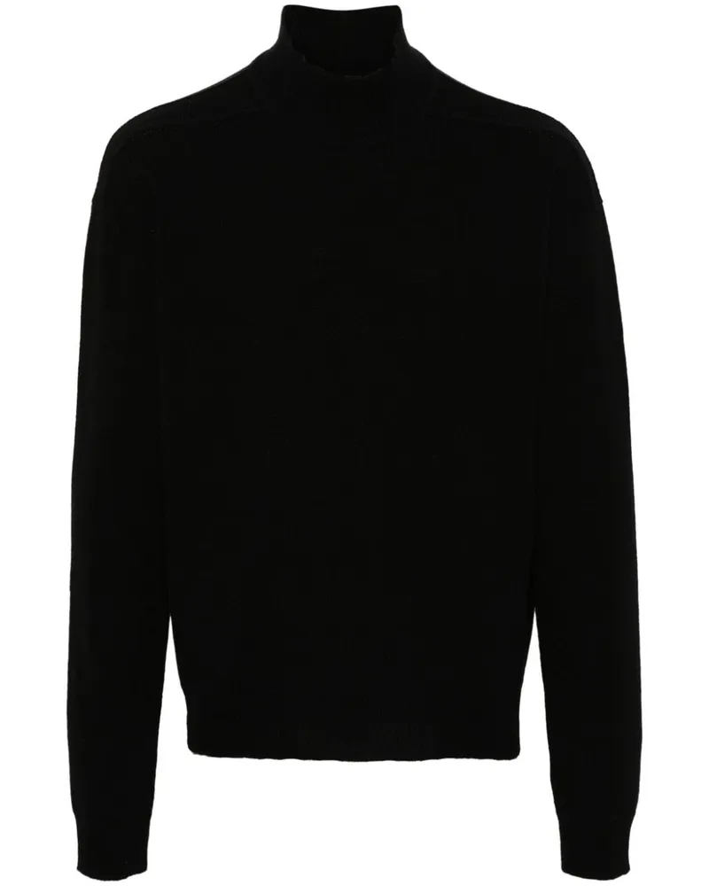 Rick Owens Pullover mit tiefen Schultern - Schwarz Schwarz