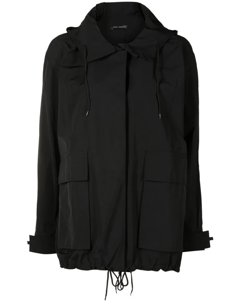 Lenny Niemeyer Langärmelige Kapuzenjacke - Schwarz Schwarz