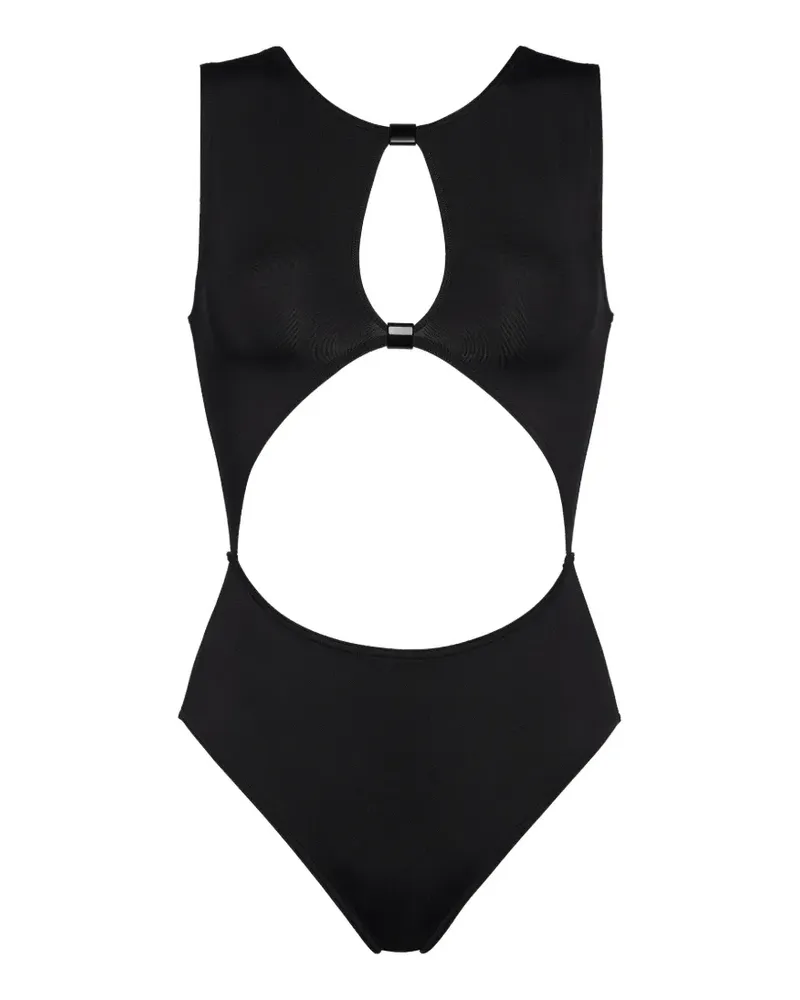 Eres Pool Badeanzug mit Cut-Out - Schwarz Schwarz
