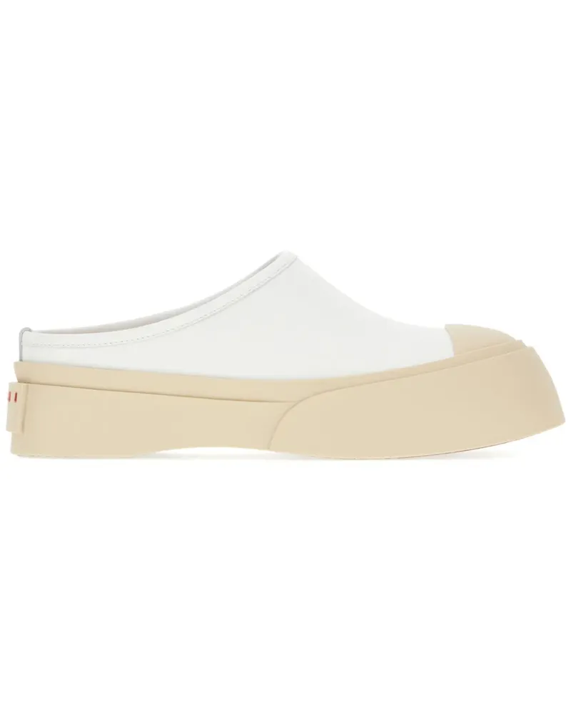 Marni Klassische Mules - Weiß Weiß