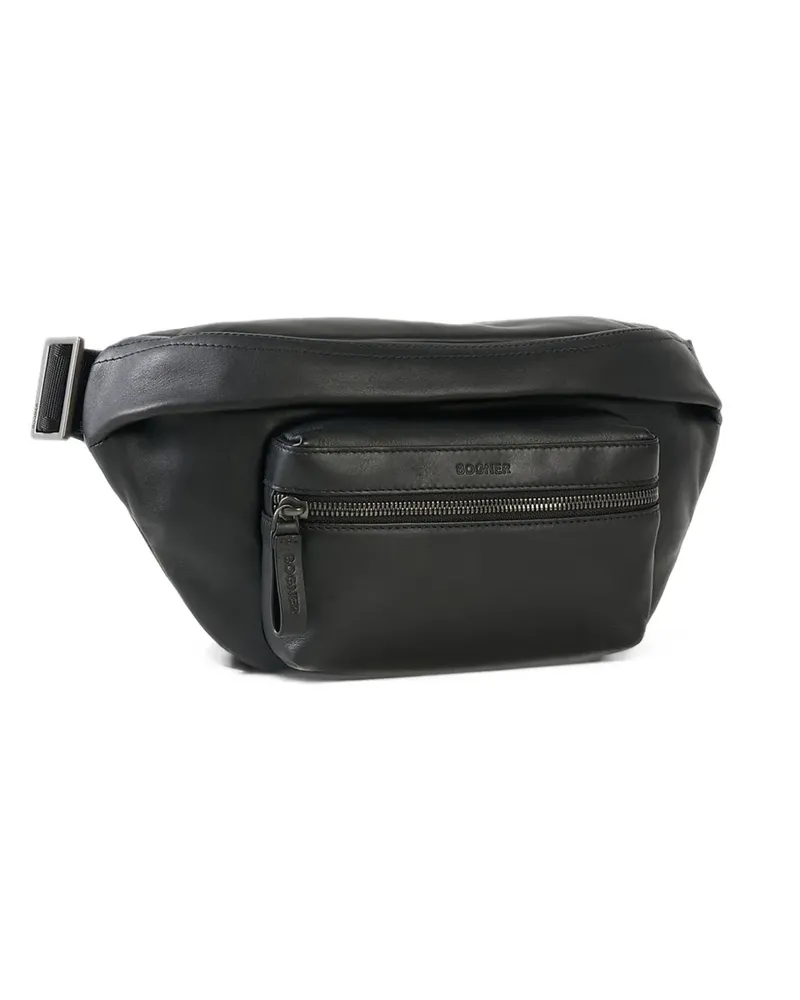 Bogner Calgary Cedric Gürteltasche aus Leder - Schwarz Schwarz