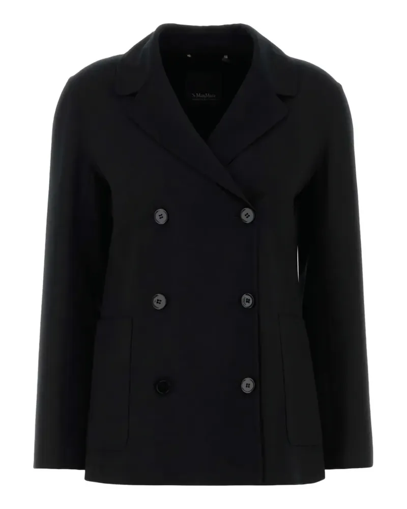 Max Mara double-breasted blazer - Schwarz Schwarz