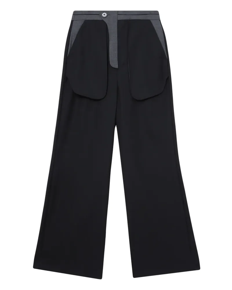 BAPE Hose aus Wolle - Schwarz Schwarz