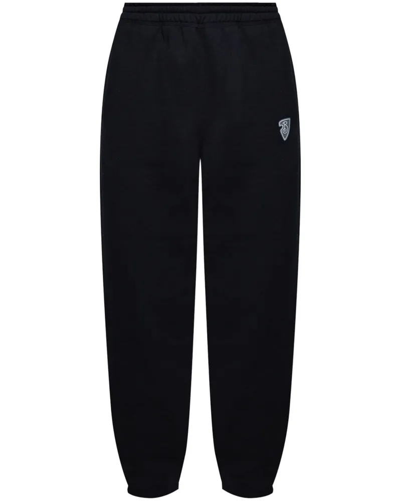 Burberry Jogginghose mit Logo-Print - Schwarz Schwarz