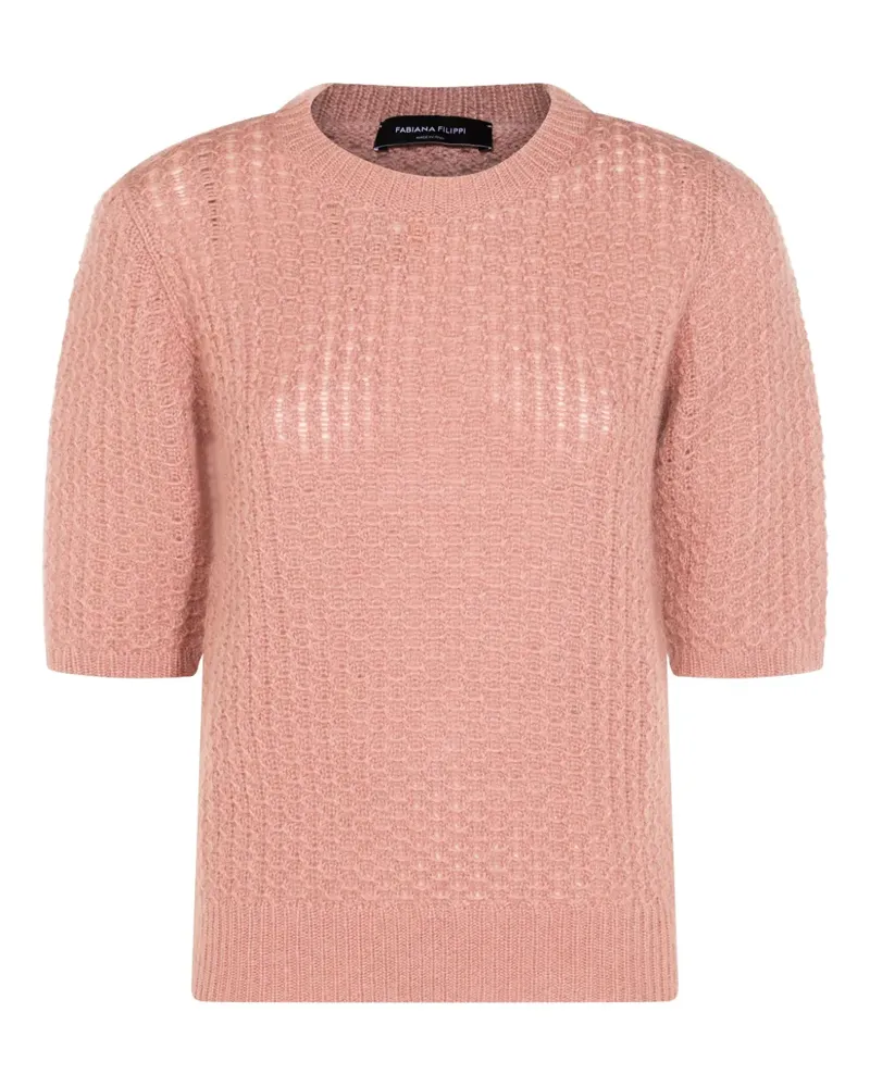 Fabiana Filippi Strukturierter Pullover - Rosa Rosa