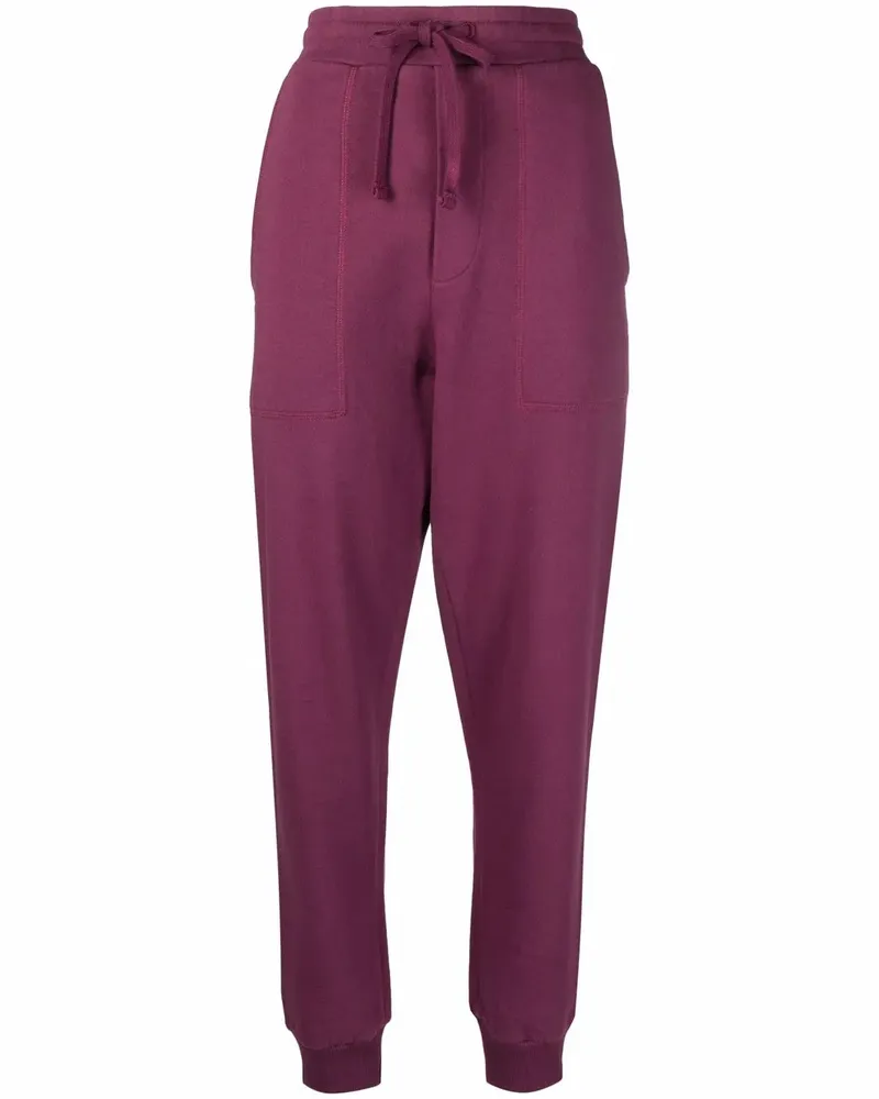 Nanushka Jogginghose mit Logo-Stickerei - Violett Violett