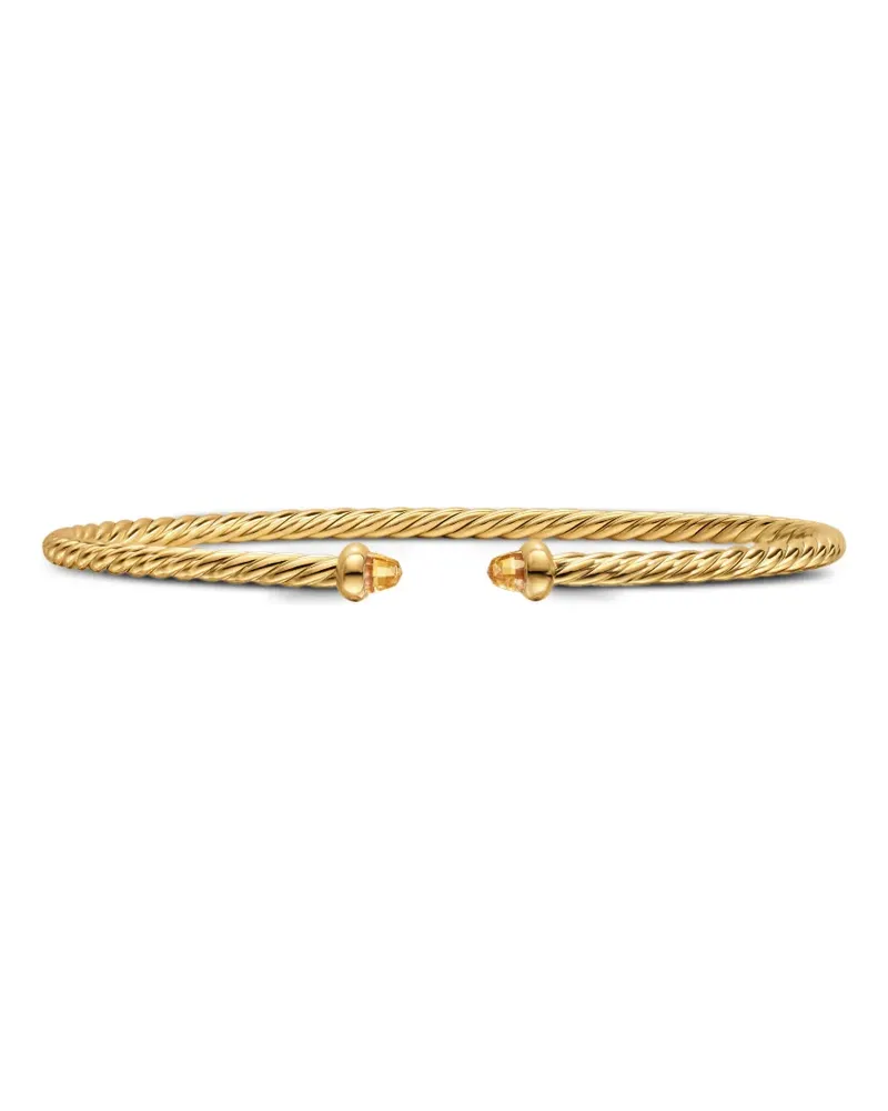 David Yurman micro Cablespira® flex bracelet - Gold Gold