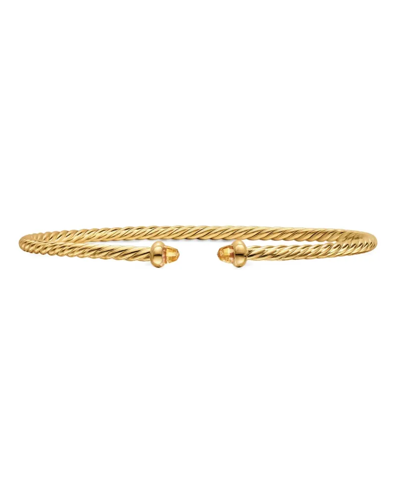 David Yurman micro Cablespira® flex bracelet - Gold Gold