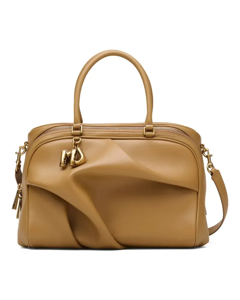 Marc Jacobs Shopper mit Logo-Anhänger - Braun Braun