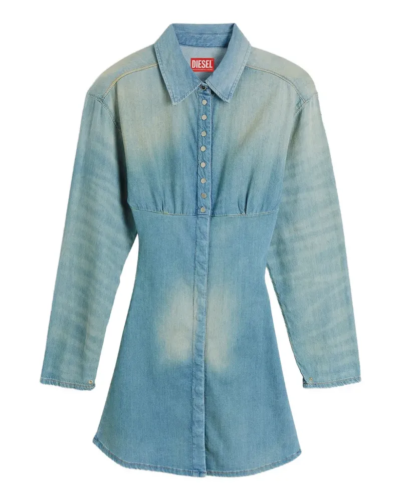 Diesel Jeans-Minikleid mit geschnittenem Design - Blau Blau