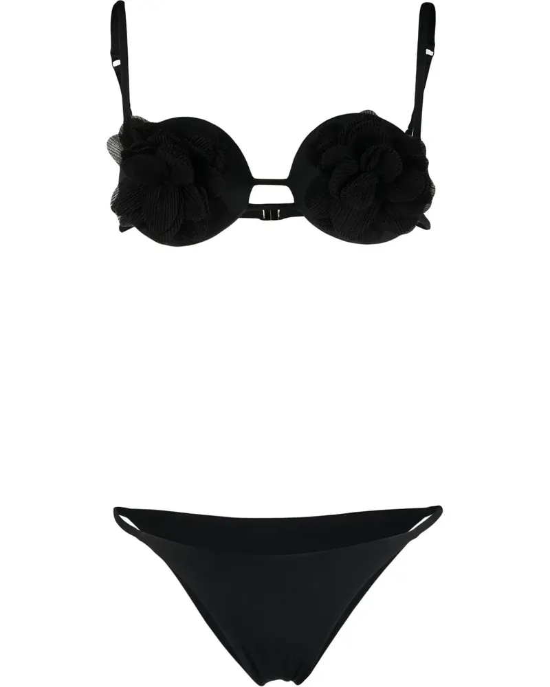 La Reveche Amal Bikini - Schwarz Schwarz