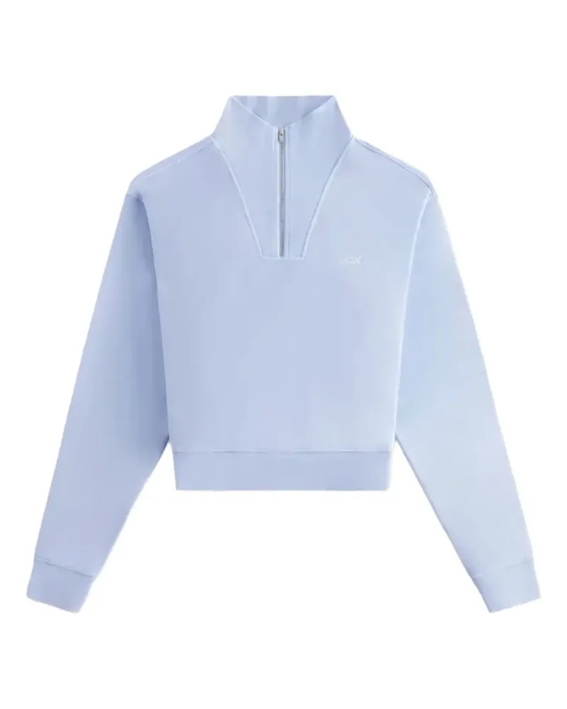 KITH Ryder Pullover mit kurzem Reißverschluss - Blau Blau
