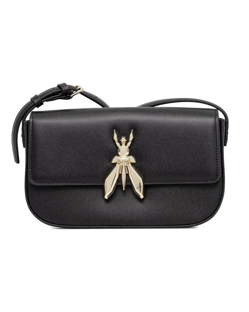 Patrizia Pepe Umhängetasche mit Logo-Detail - Schwarz Schwarz