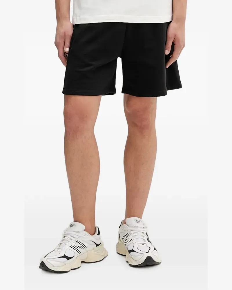BARROW logo-print elasticated-waist shorts - Schwarz Schwarz