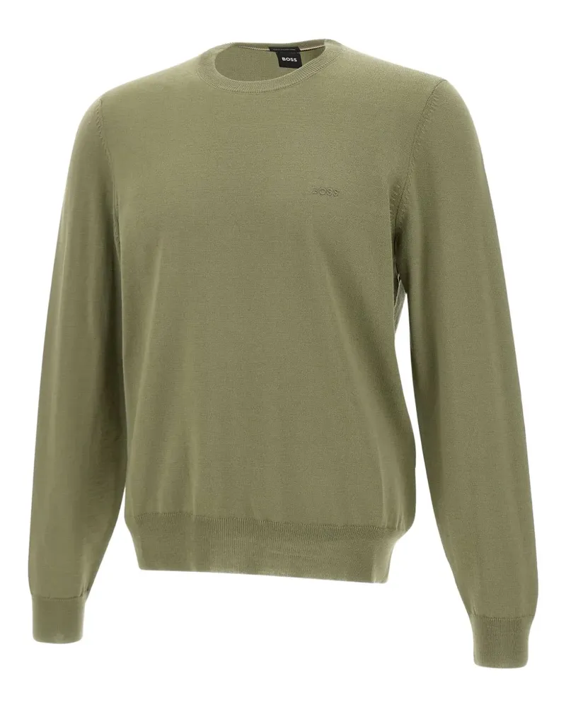 HUGO BOSS Pullover mit rundem Ausschnitt - Grün Grün