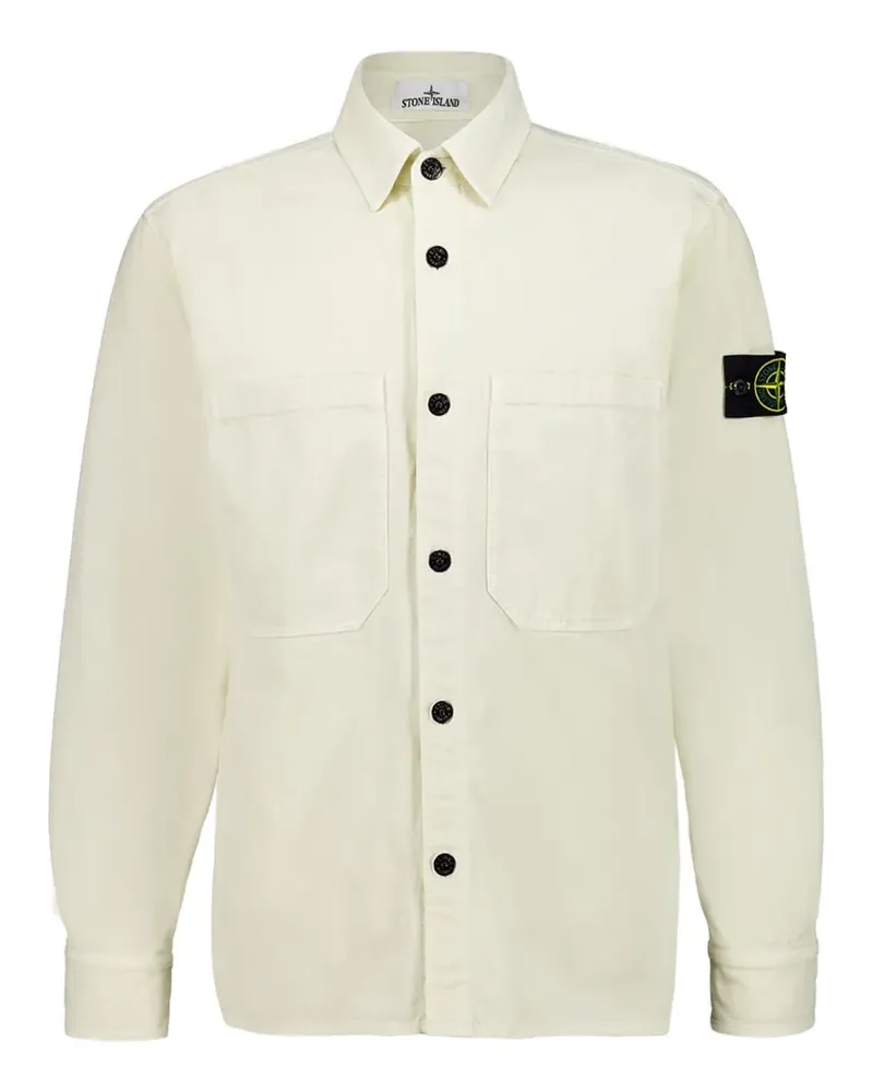 Stone Island chest-pockets shirt - Nude Nude