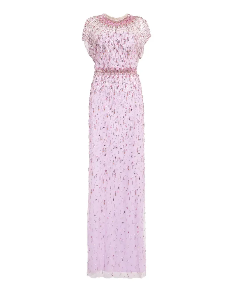 Jenny Packham Lauretta Abendkleid - Violett Violett