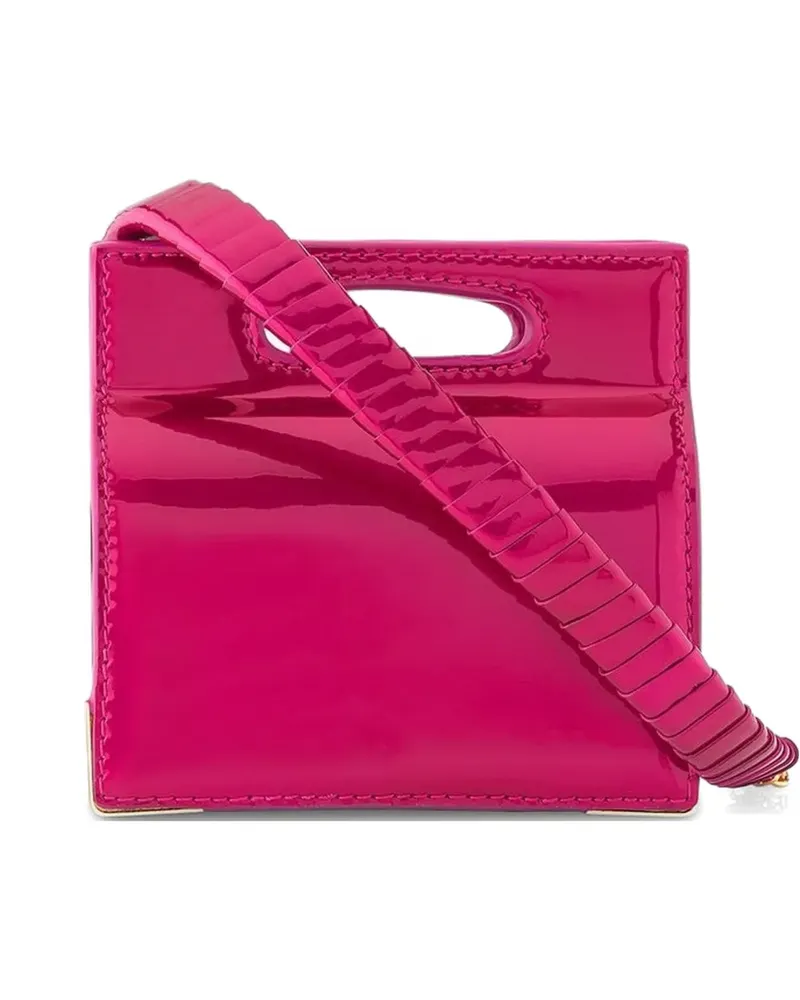 Tyler Ellis Stella patent leather mini tote bag - Rosa Rosa