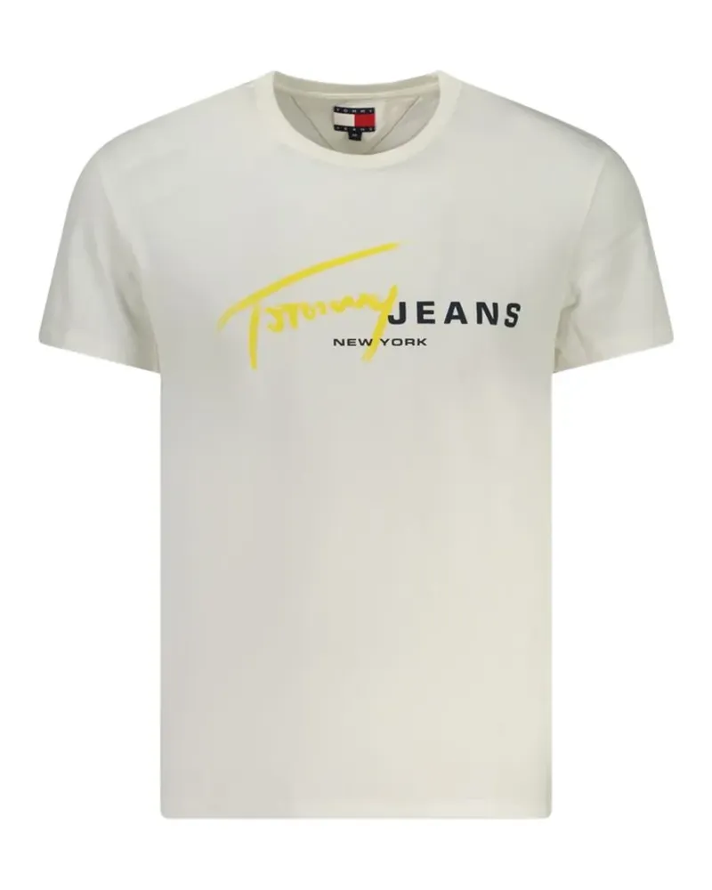 Tommy Hilfiger T-Shirt mit Logo-Print - Weiß Weiß