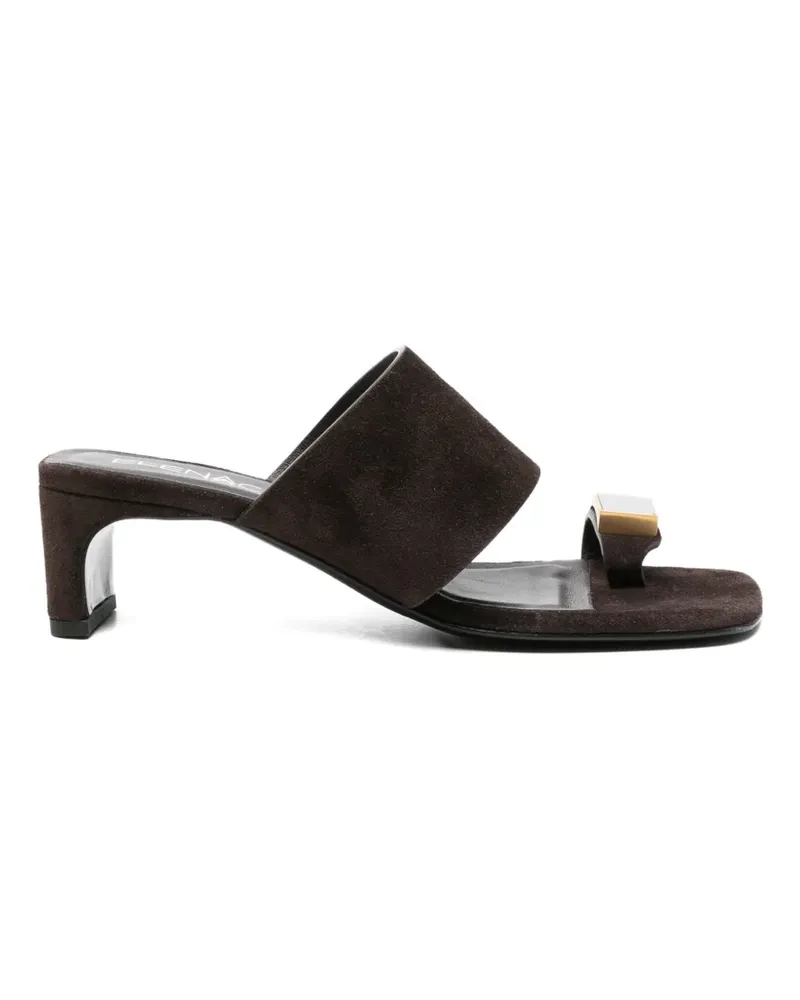 Elena Iachi toe-ring sandals - Braun Braun