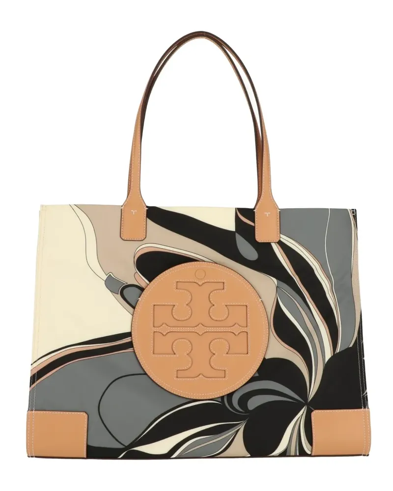 Tory Burch Handtasche mit grafischem Print - Braun Braun