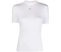 T-Shirt mit Stehkragen