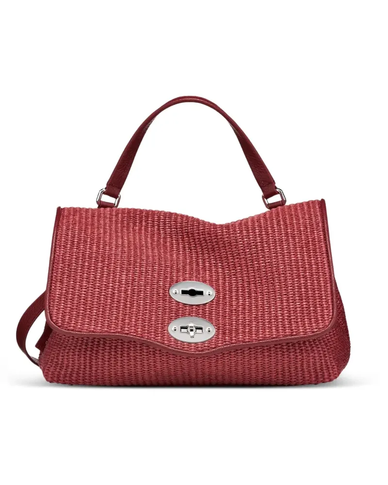 Zanellato small Postina twist-lock-fastening tote bag - Rot Rot
