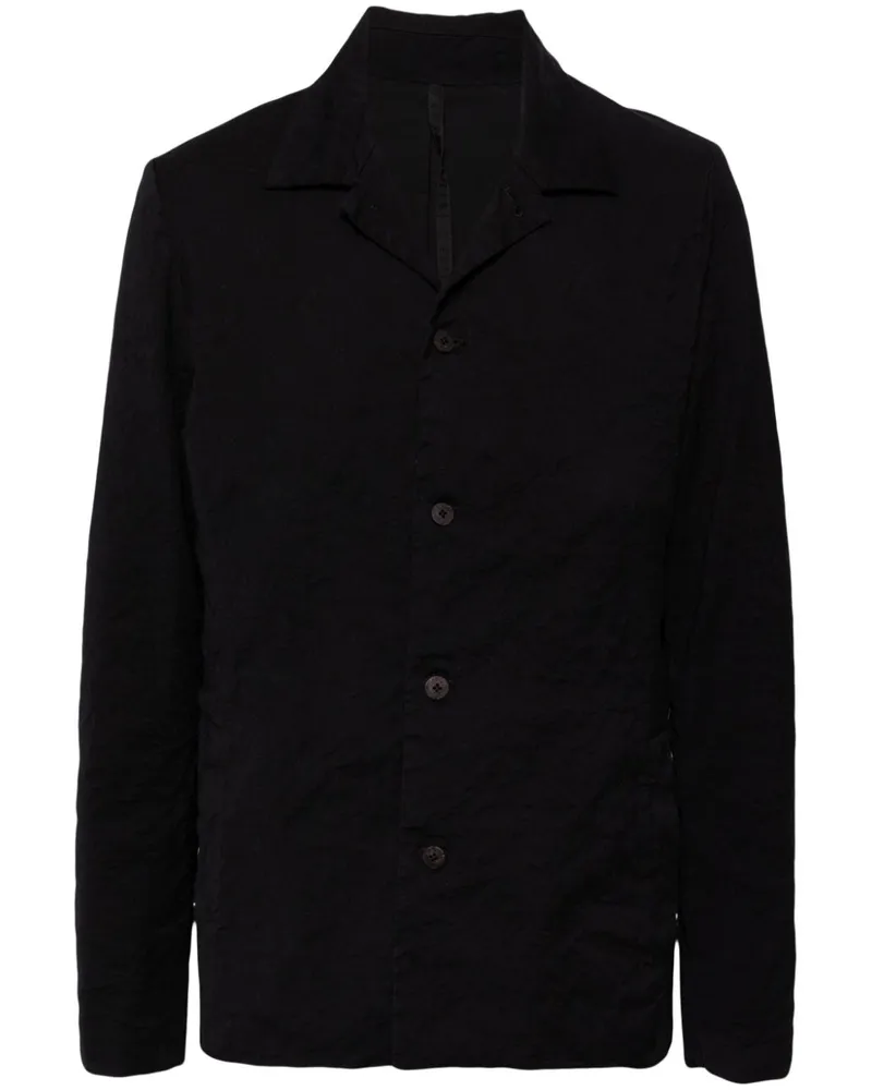 Poème Bohèmien Klassische Hemdjacke - Schwarz Schwarz