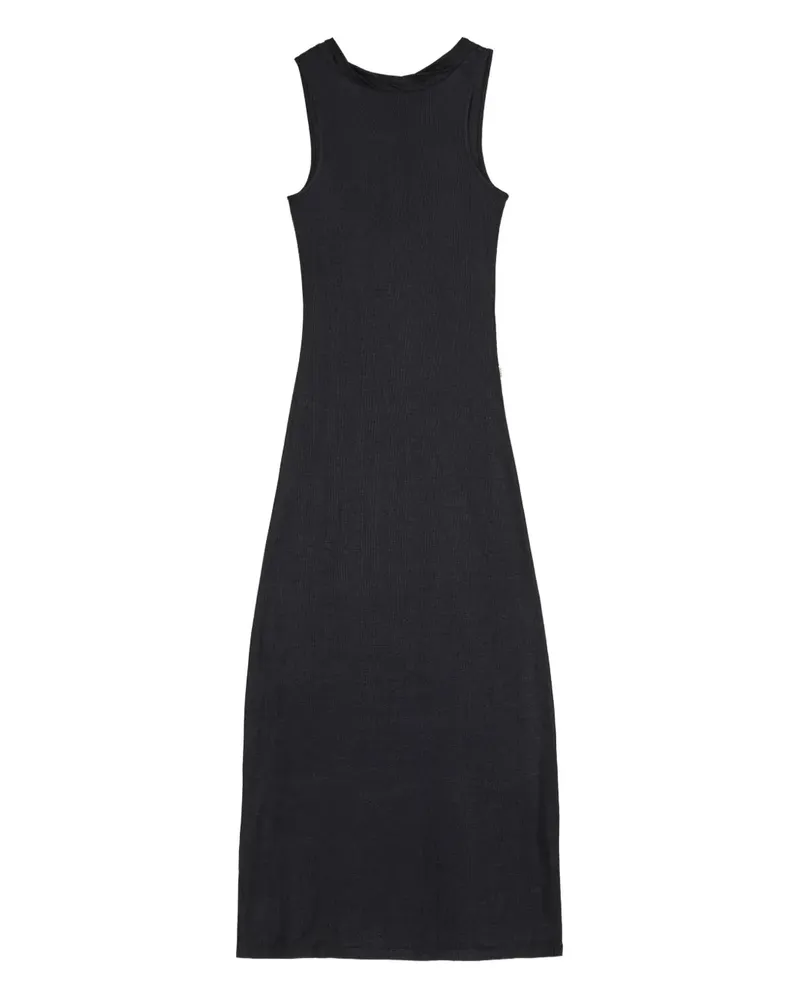 REMAIN Ärmelloses Maxikleid - Schwarz Schwarz