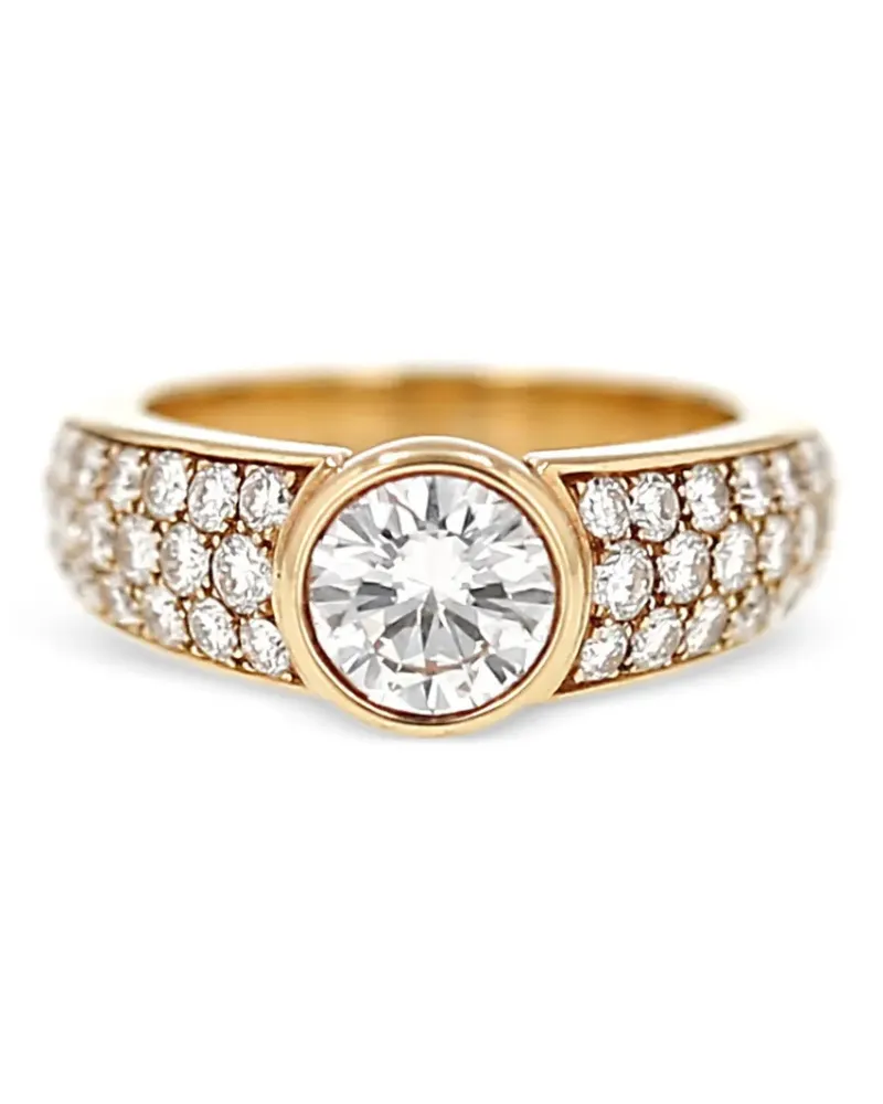 Cartier 1990er Ring mit Diamanten - Gold Gold