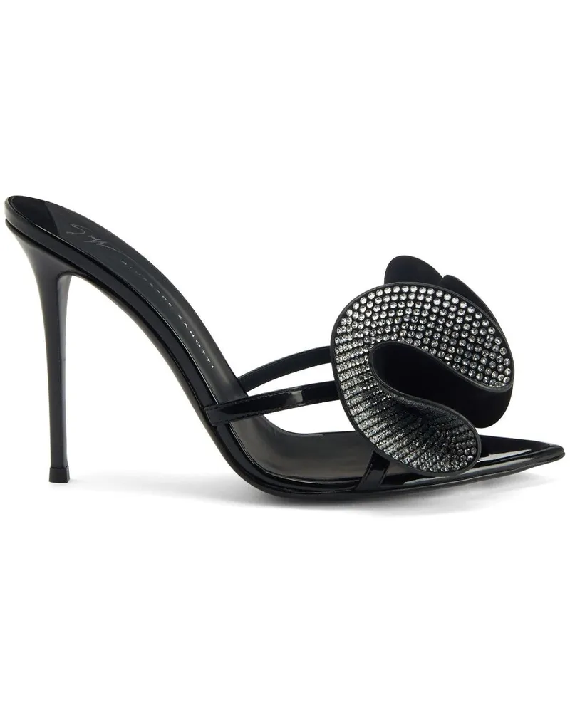 Giuseppe Zanotti Intriigo Charmante Sandalen 115mm - Schwarz Schwarz