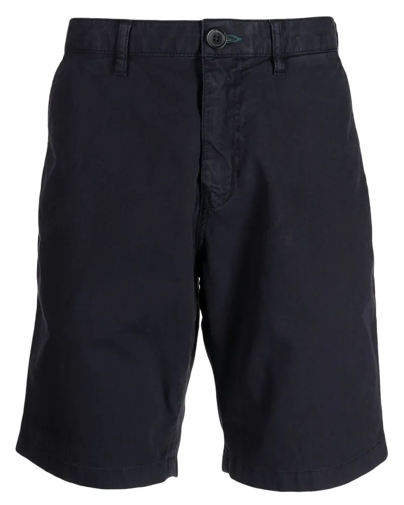 Paul Smith Halbhohe Chino-Shorts Blau