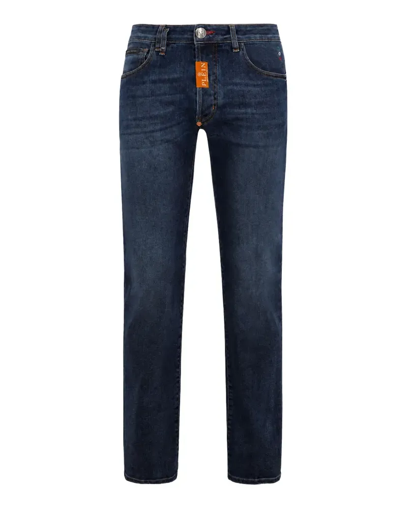 Philipp Plein Straight-Fit-Jeans - Blau Blau