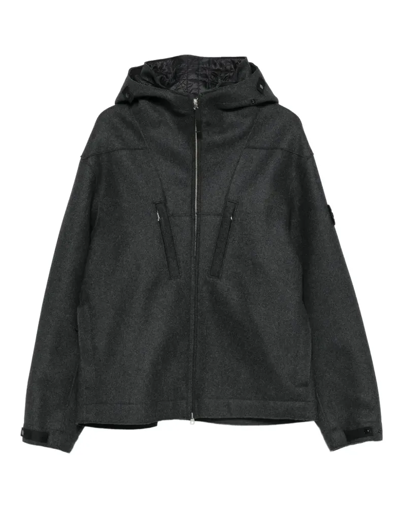 Stone Island Panno Kapuzenjacke - Grau Grau