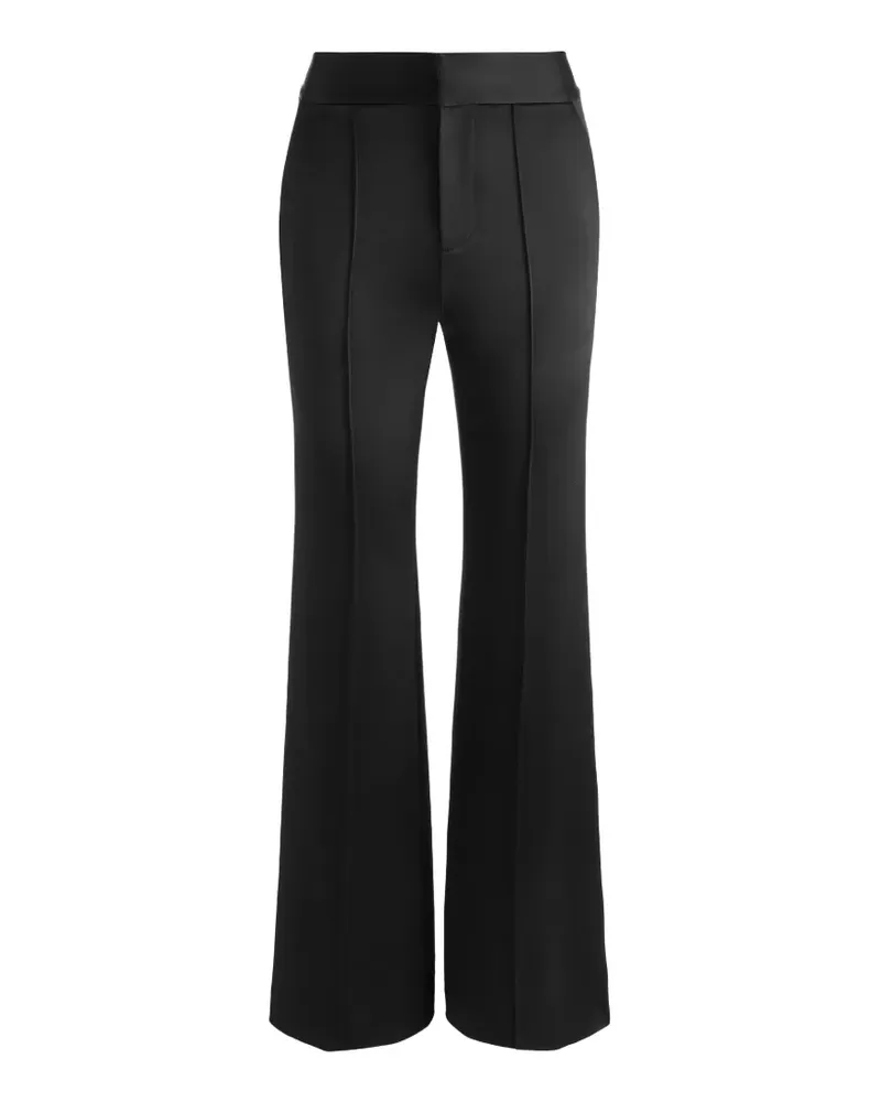 Alice + Olivia Shane Hose mit weitem Bein - Schwarz Schwarz